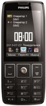 Philips X5500 Xenium Dual Sim Black Philips X5500 Xenium Dual Sim Black